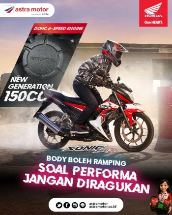 Honda Sonic 150R: Si Gesit Penakluk Jalanan, Performa Maksimal di Balik Bodi Ramping